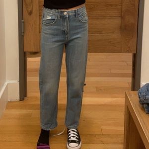 Zara little girls Mom Jeans